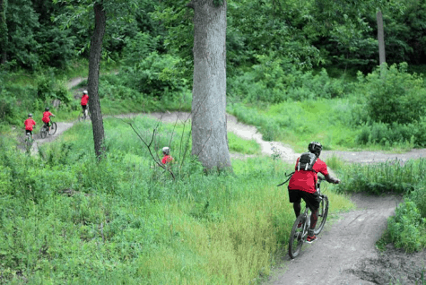 Memorial Park Mountain Bike Trails in Minnesota