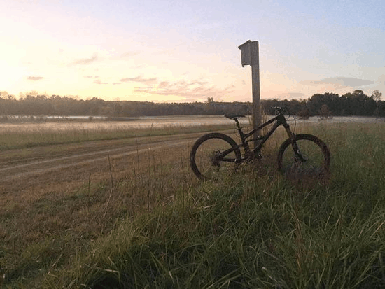 Allatoona Creek Mountain Bike trails in Georgia