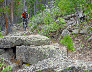 pontiac lake mountain bike trail