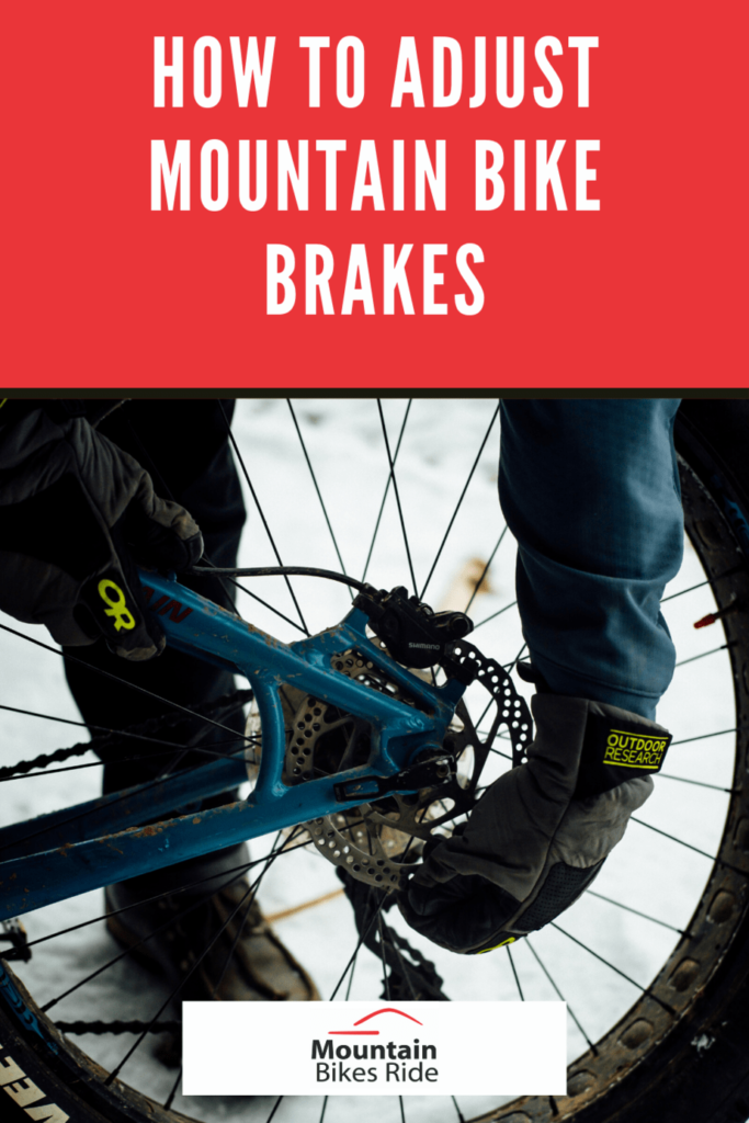 adjusting mountain bike brakes