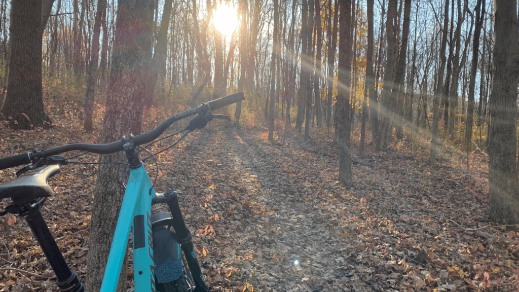 Rockland Preserve bike trails in Connecticut