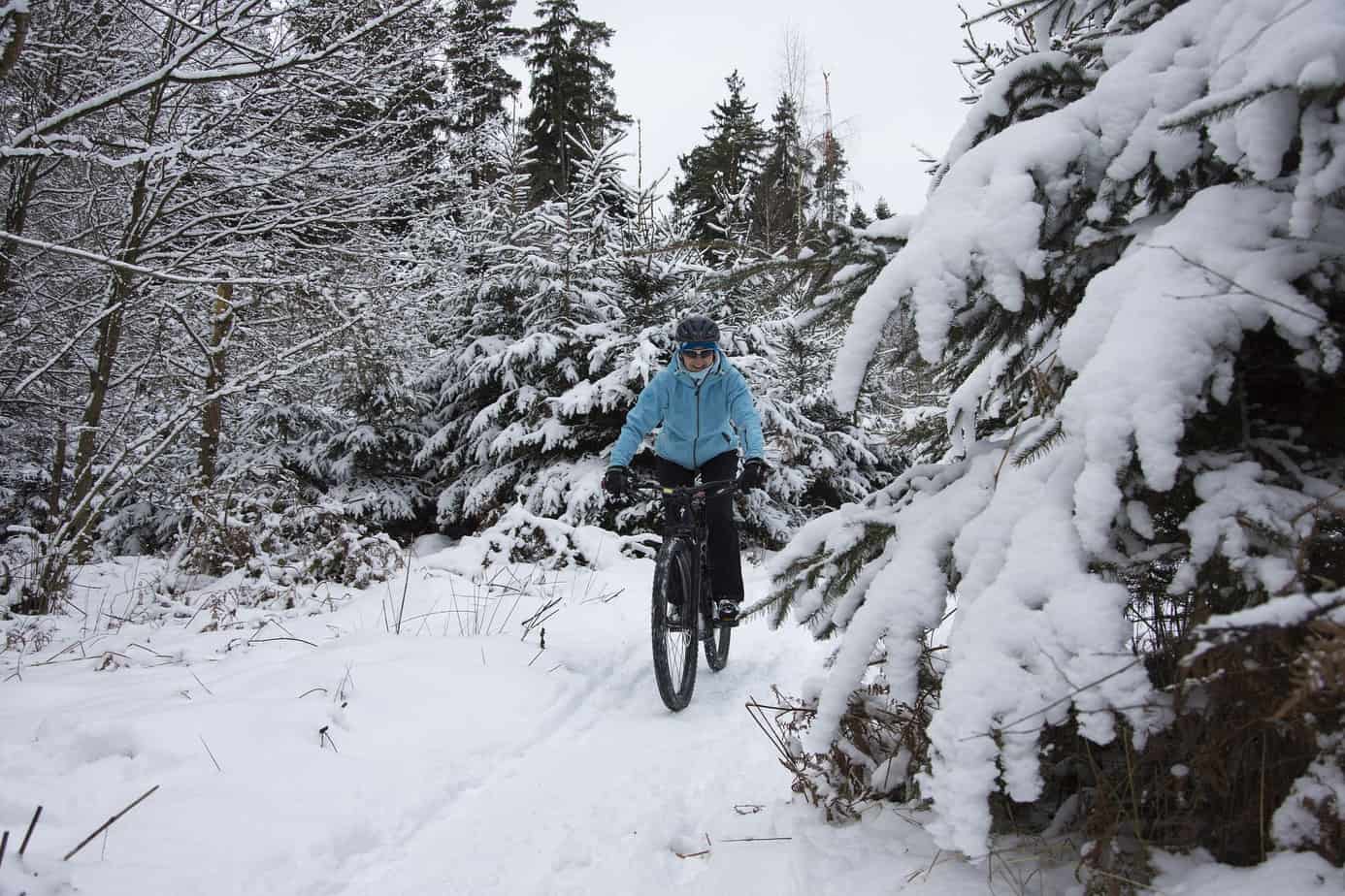 Mountain Biking In The Winter