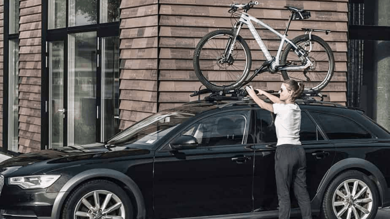 lay flat bike roof rack