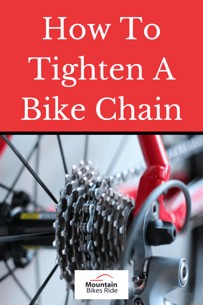 How To Tighten A Chain On A Bike Mountain Bikes Ride